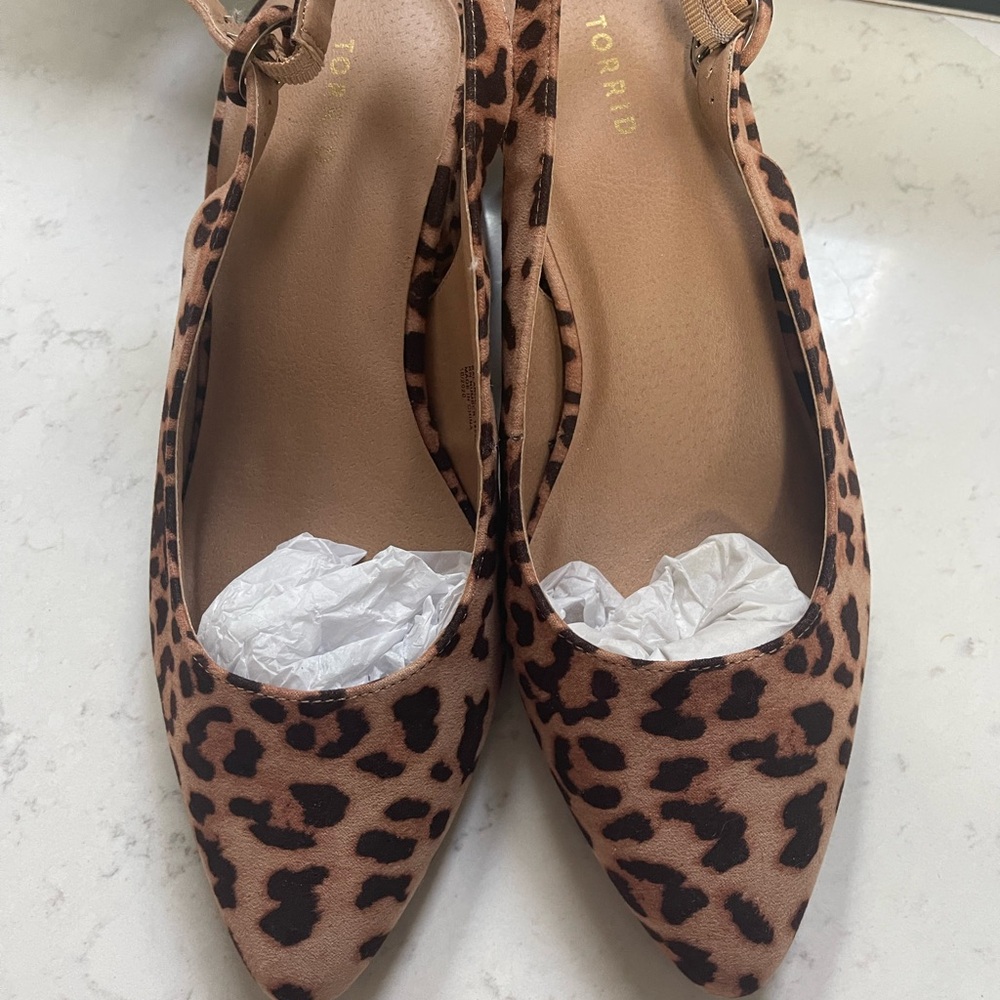 Torrid Leopard Print Heels